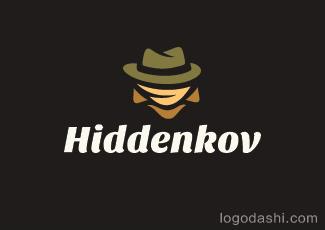 Hiddenkov标志标志logo设计，品牌vi设计