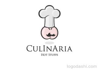 CULINARIA标志logo设计，品牌vi设计