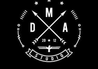 MDA工作室标志logo设计，品牌vi设计