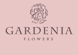 美女鲜花店标志logo设计，品牌vi设计