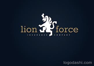 狮队标志logo设计，品牌vi设计