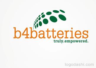 电池标志标志logo设计，品牌vi设计