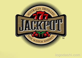 JACKPOT商标标志logo设计，品牌vi设计