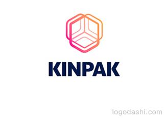 kinpak商标标志logo设计，品牌vi设计