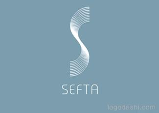 Sefta标志标志logo设计，品牌vi设计