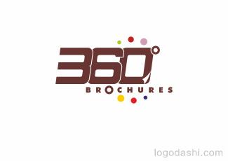 360小册子标志logo设计，品牌vi设计