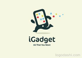 iGadget标志logo设计，品牌vi设计