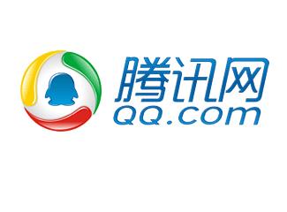腾讯网logo标志logo设计，品牌vi设计