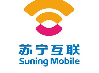苏宁互联品牌标志logo设计，品牌vi设计