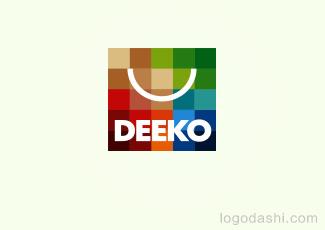 Deeko商标标志logo设计，品牌vi设计