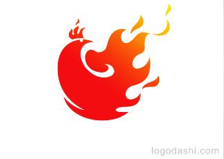 火凤凰标志欣赏标志logo设计，品牌vi设计