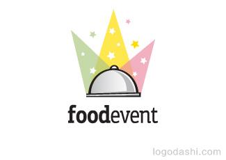 食品事件标志logo设计，品牌vi设计