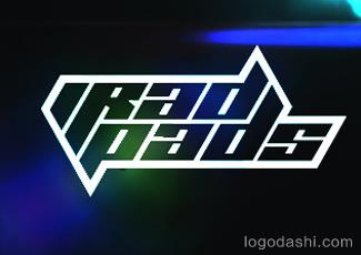 IradPads字体标志logo设计，品牌vi设计