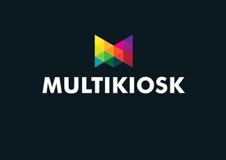 Multikiosk标志标志logo设计，品牌vi设计
