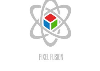像素融合图标标志logo设计，品牌vi设计