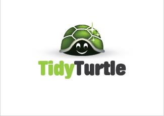 TidyTurtle乌龟标志logo设计，品牌vi设计