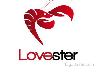 Lovester餐厅标志logo设计，品牌vi设计