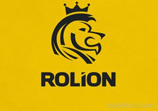 ROLION标志logo设计，品牌vi设计