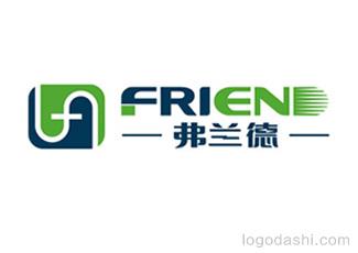 弗兰德电子设备标志logo设计，品牌vi设计