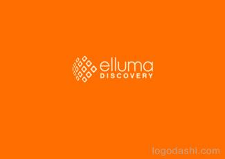 Elluma标识标志logo设计，品牌vi设计