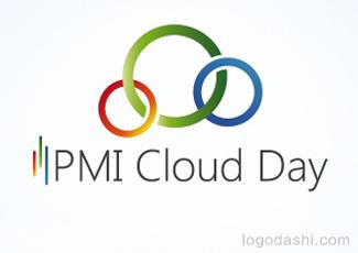 PMI云技术标志logo设计，品牌vi设计