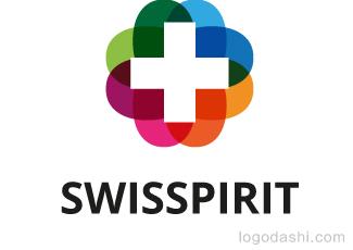 SWISSPIRIT标志logo设计，品牌vi设计