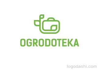 Ogrodoteka标志标志logo设计，品牌vi设计