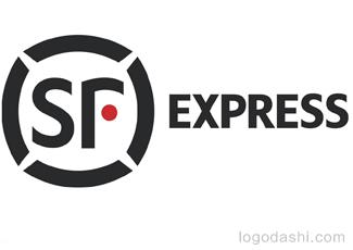 Sf-express顺丰速运标志标志logo设计，品牌vi设计