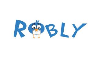 Robly标志logo设计，品牌vi设计
