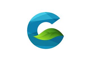 环保商标标志logo设计，品牌vi设计