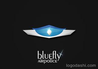 空警标志logo设计，品牌vi设计