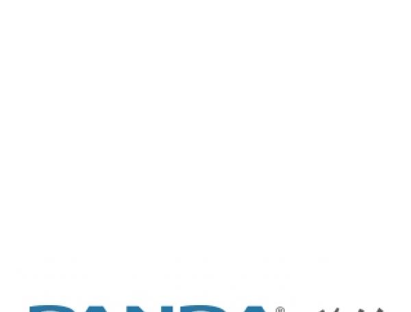 熊猫电子标志logo设计，品牌vi设计