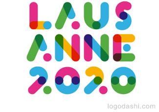瑞士洛桑2020申奥会标标志logo设计，品牌vi设计