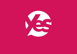 Yes图标标志logo设计，品牌vi设计