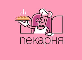 面包店logo标志logo设计，品牌vi设计