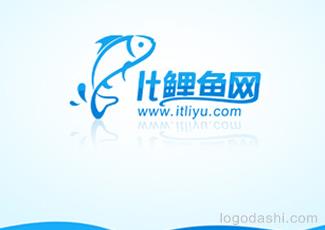 鲤鱼网标志logo设计，品牌vi设计