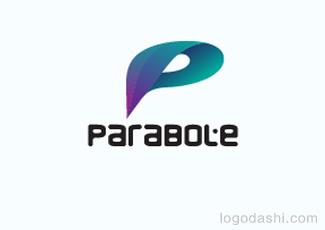 Parabole标志logo设计，品牌vi设计