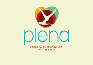 Plena纤体标志标志logo设计，品牌vi设计