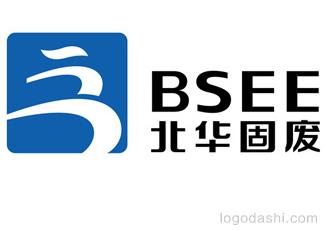 北华固废logo标志logo设计，品牌vi设计