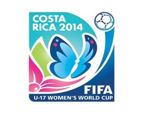 2014年U17女足世界杯标志标志logo设计，品牌vi设计