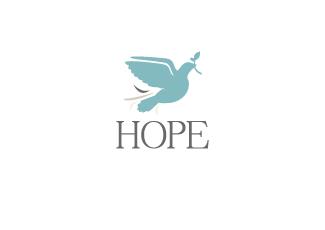 HOPE标志logo设计，品牌vi设计