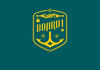 游艇俱乐部标志logo设计，品牌vi设计