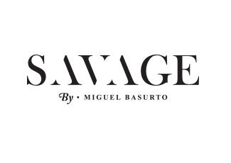 SAVAGE标志logo设计，品牌vi设计
