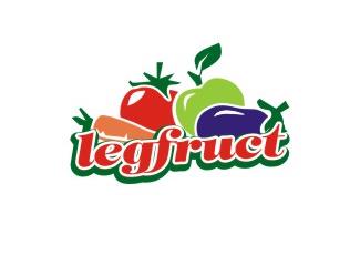 legfruct水果标志标志logo设计，品牌vi设计