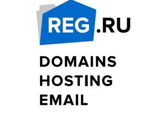 俄罗斯域名和网站服务商REG.RU标志logo设计，品牌vi设计