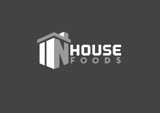 自家食品店标志logo设计，品牌vi设计