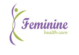 女性保健医院标志标志logo设计，品牌vi设计