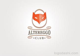ALTEREGGO俱乐部标志logo设计，品牌vi设计