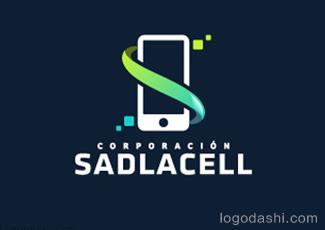 Sadlacell标志logo设计，品牌vi设计