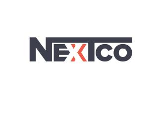 Nextco标志logo设计，品牌vi设计